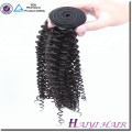 Atacado 100% Cabelo Brasileiro Virgem Bundles Kinky Curly Cabelo Humano Cor Natural Do Cabelo Humano